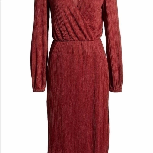 All in favor, long sleeves midi dress XS - Picture 5 of 5